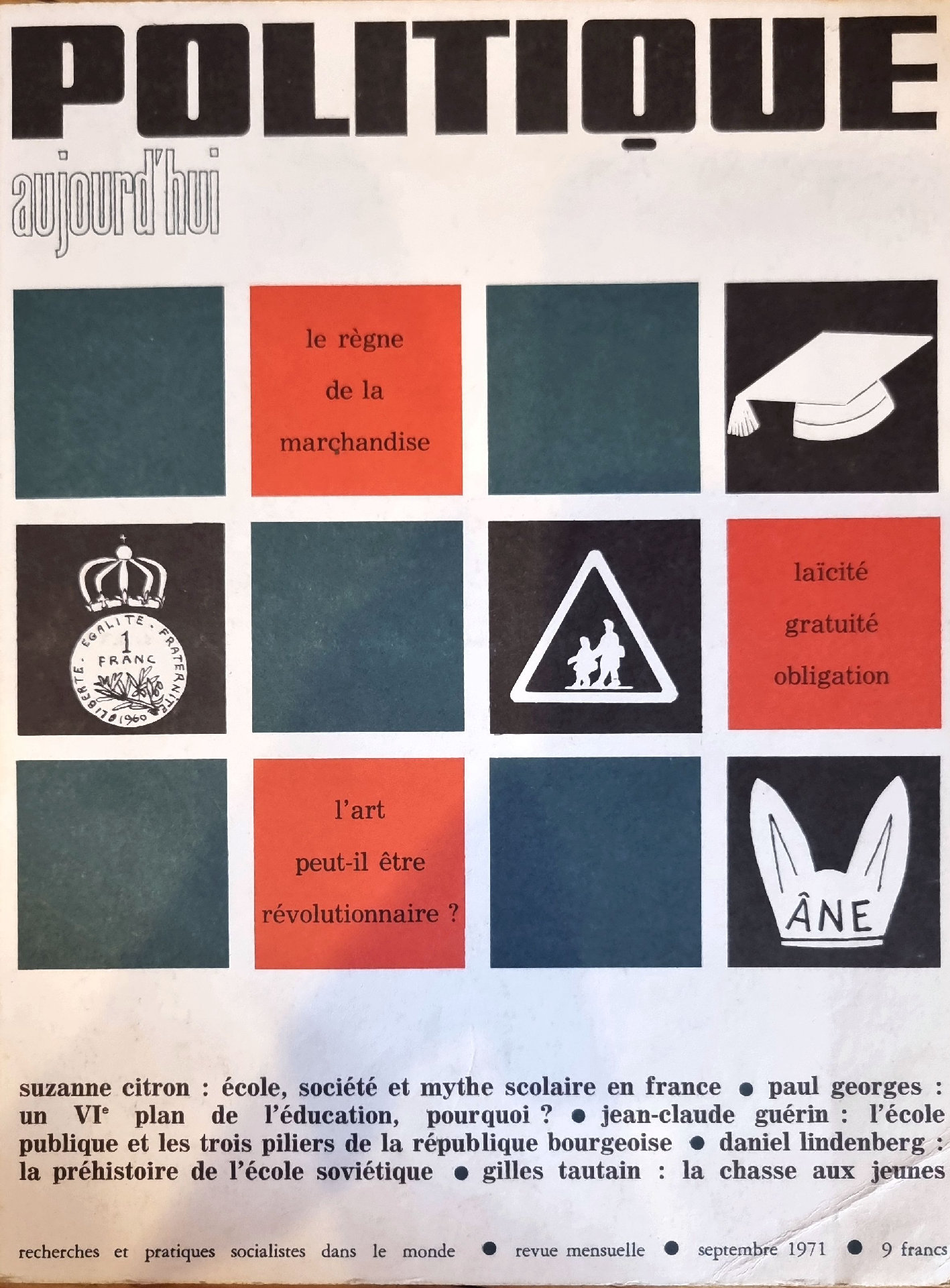 Politique aujourd&rsquo;hui