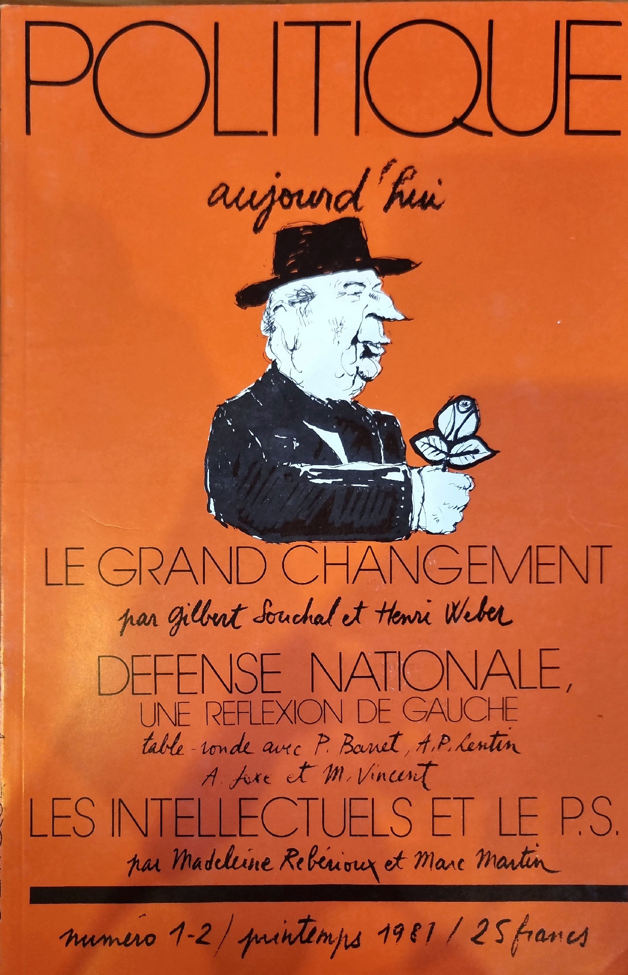 POLITIQUE aujourd&rsquo;hui