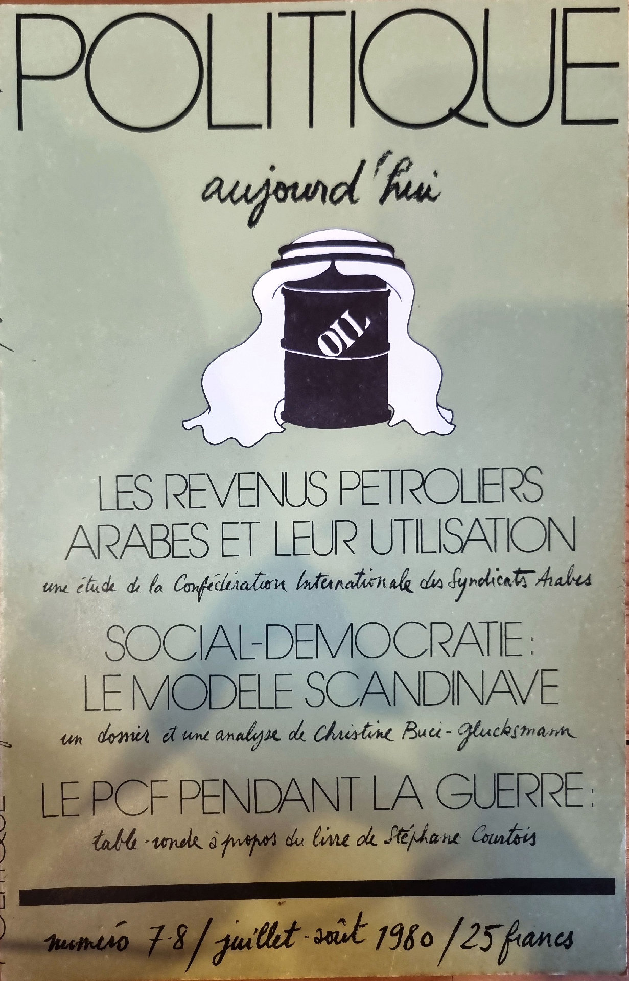 Politique aujourd&rsquo;hui