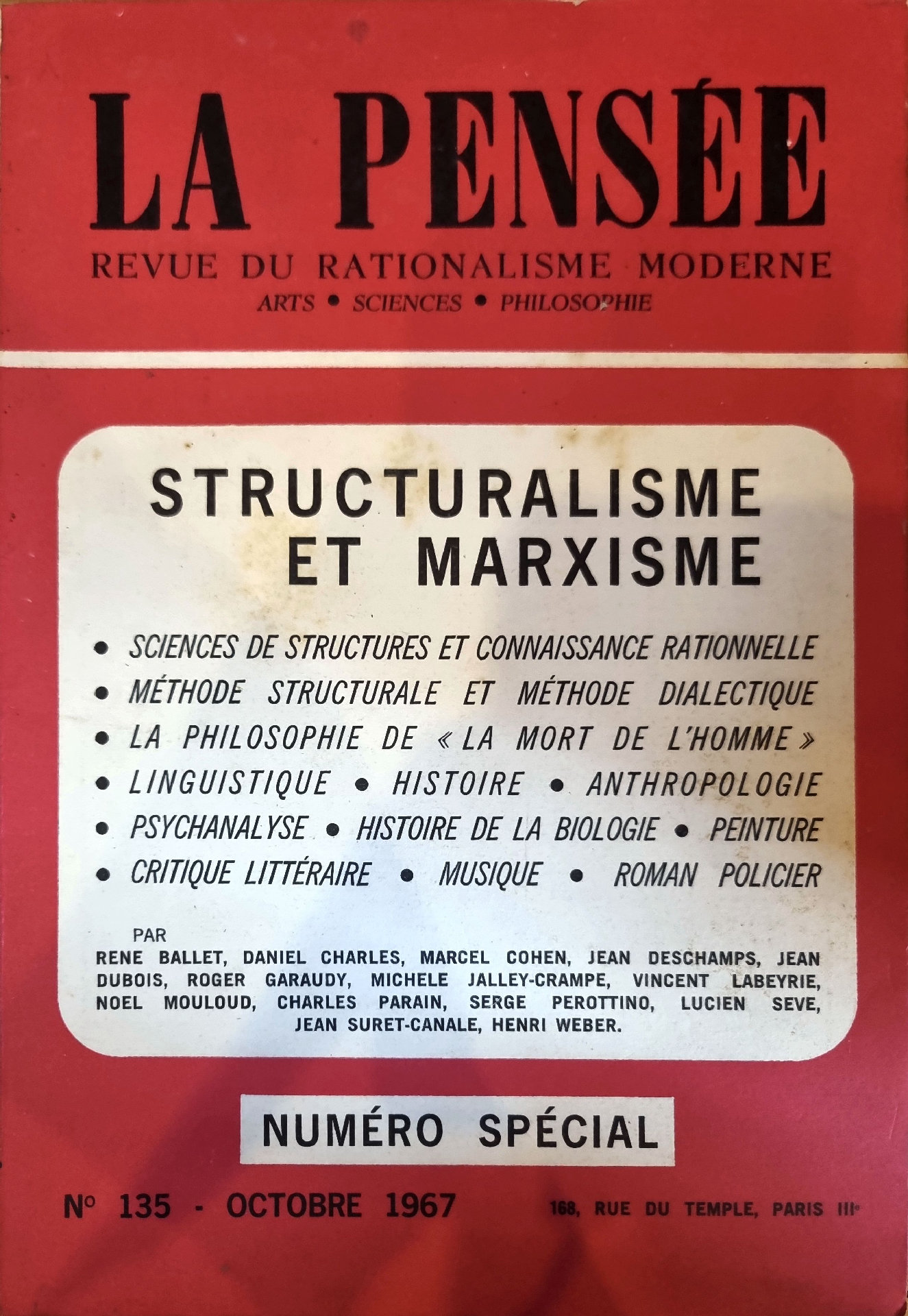 Structuralisme et Marxisme