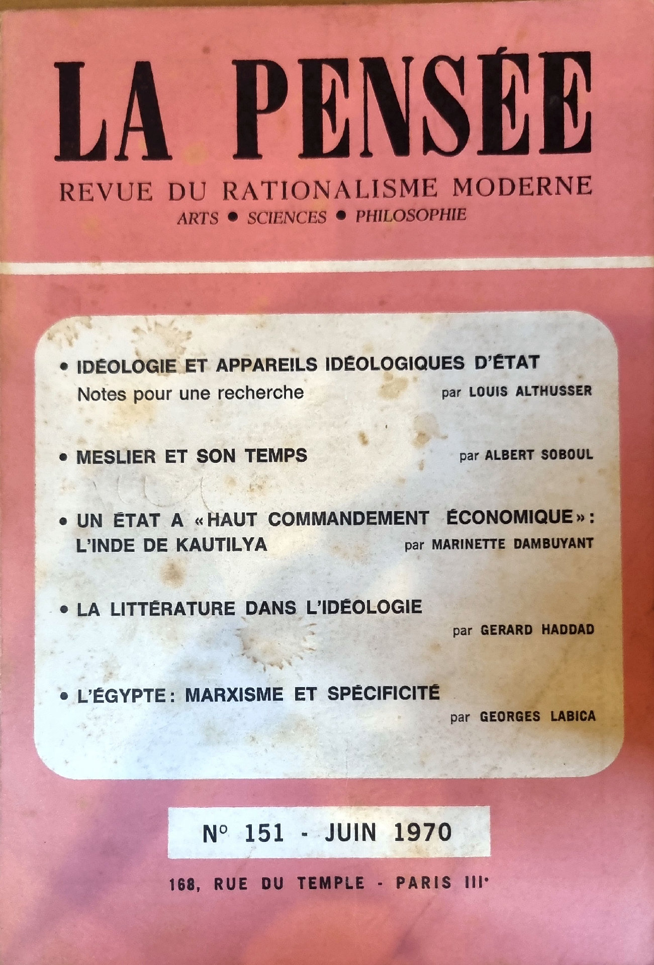 La Pensée