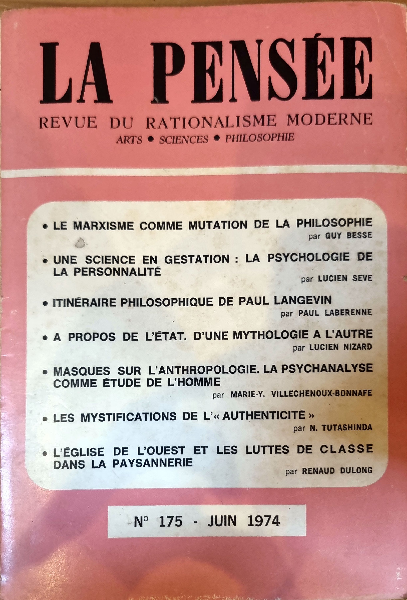 La Pensée