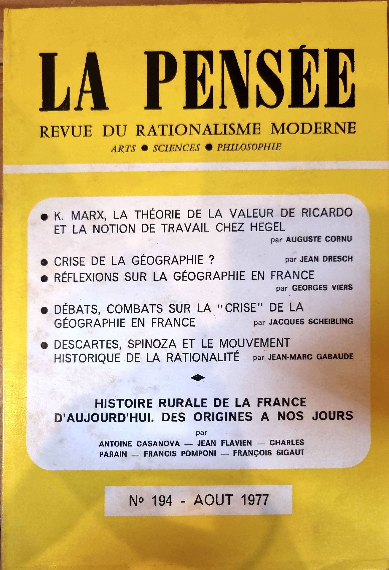 La Pensée