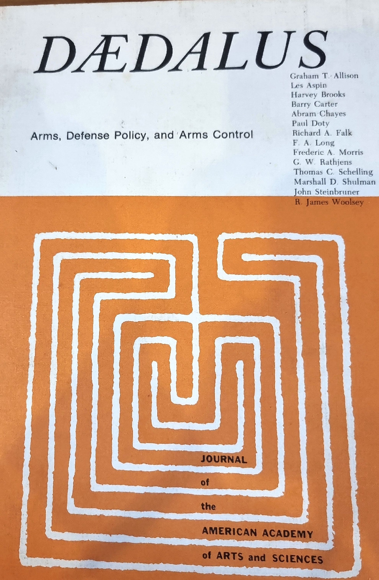 DÆDALUS – Arms, Defense Policy, and Arms Control