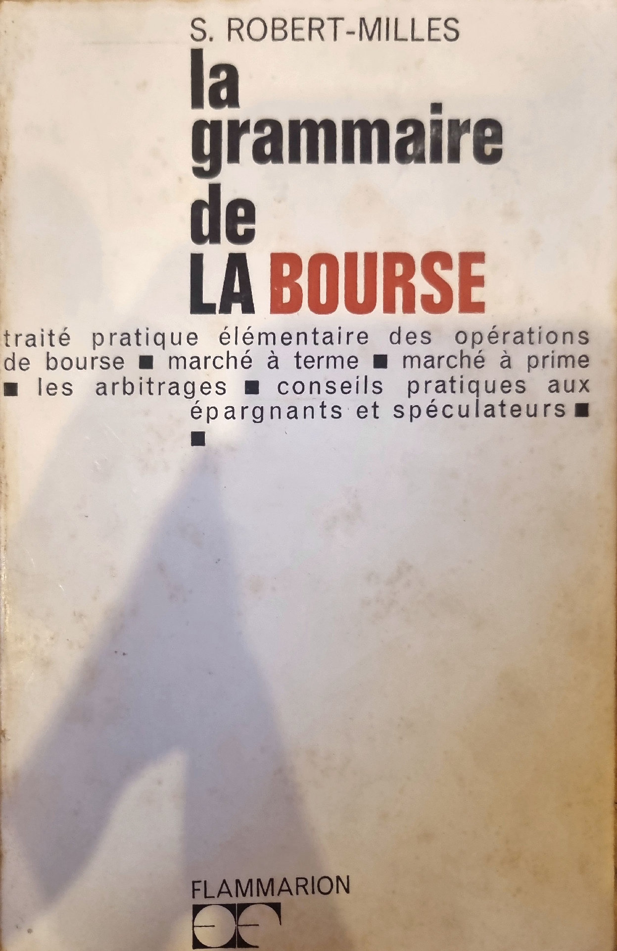 La Grammaire de la Bourse