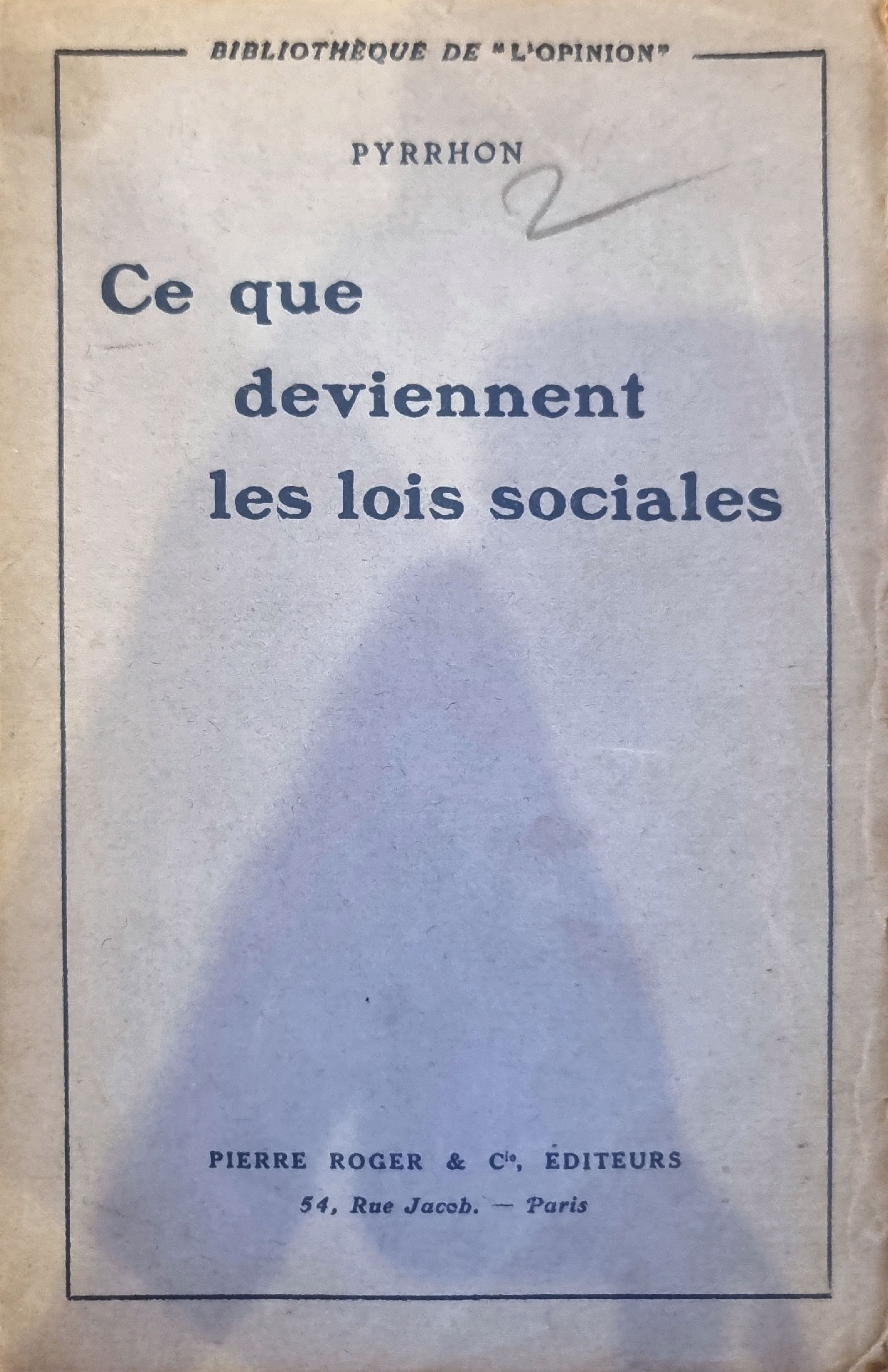 Ce que deviennent les lois sociales
