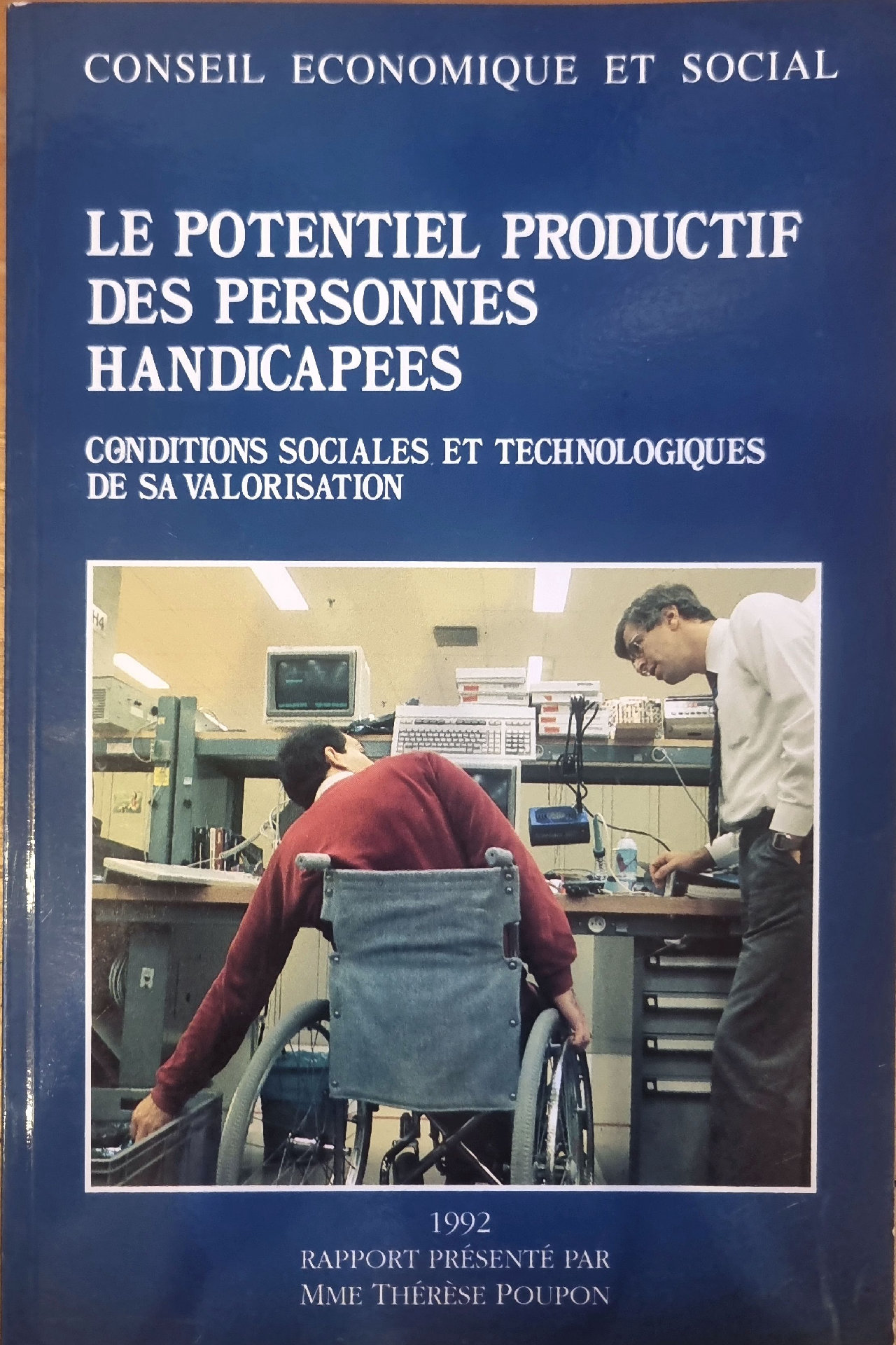 LE POTENTIEL PRODUCTIF DES PERSONNES HANDICAPEES – CONDITIONS SOCIALES ET TECHNOLOGIQUES DE SA VALORISATION