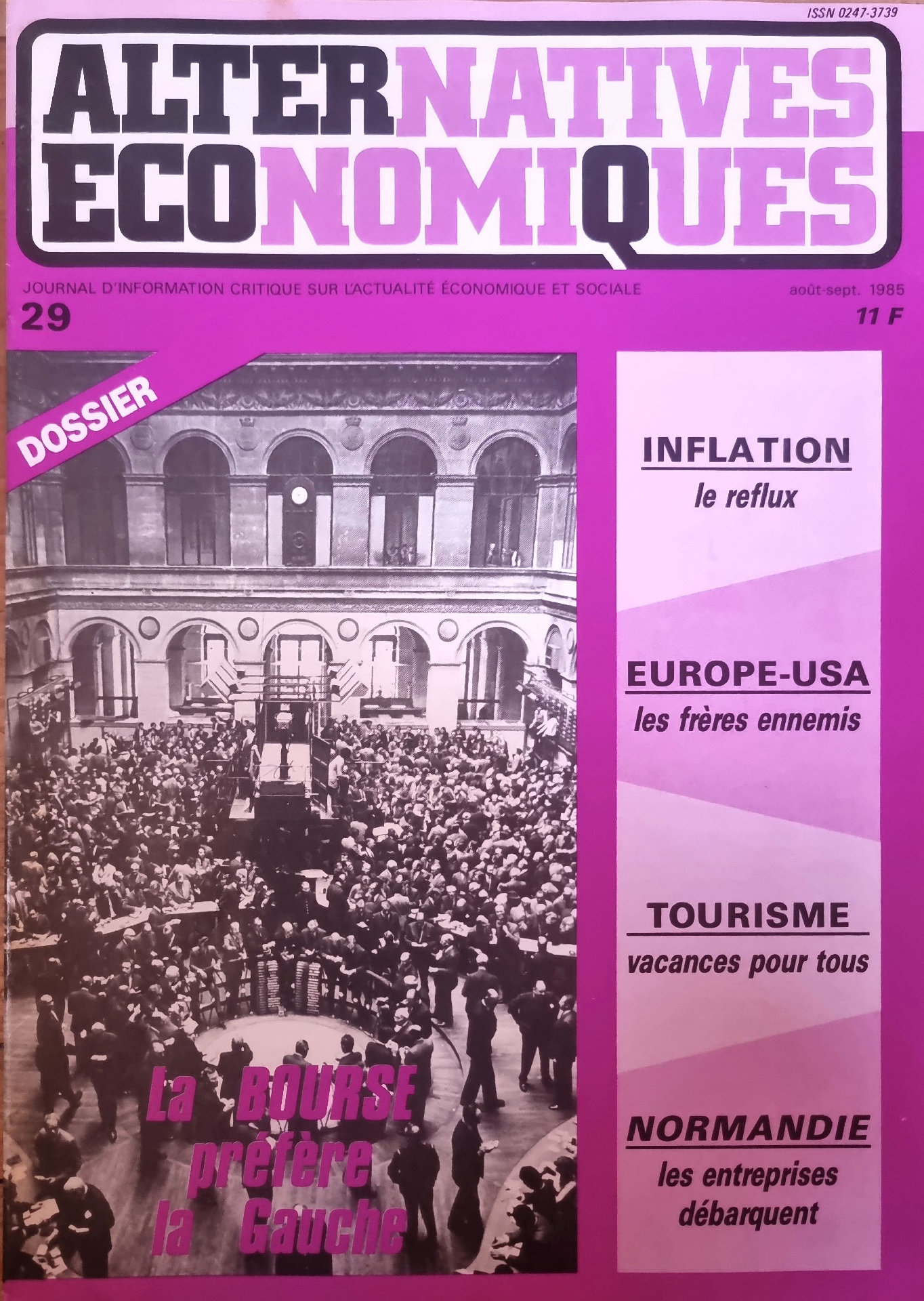 ALTERNATIVES ECONOMIQUES